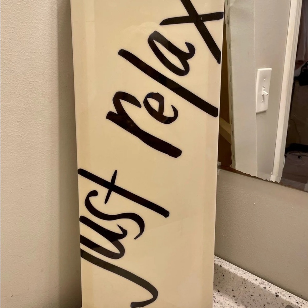 Just relax bathroom decor